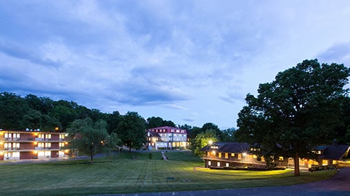 Panoramic view of Massanetta conference center