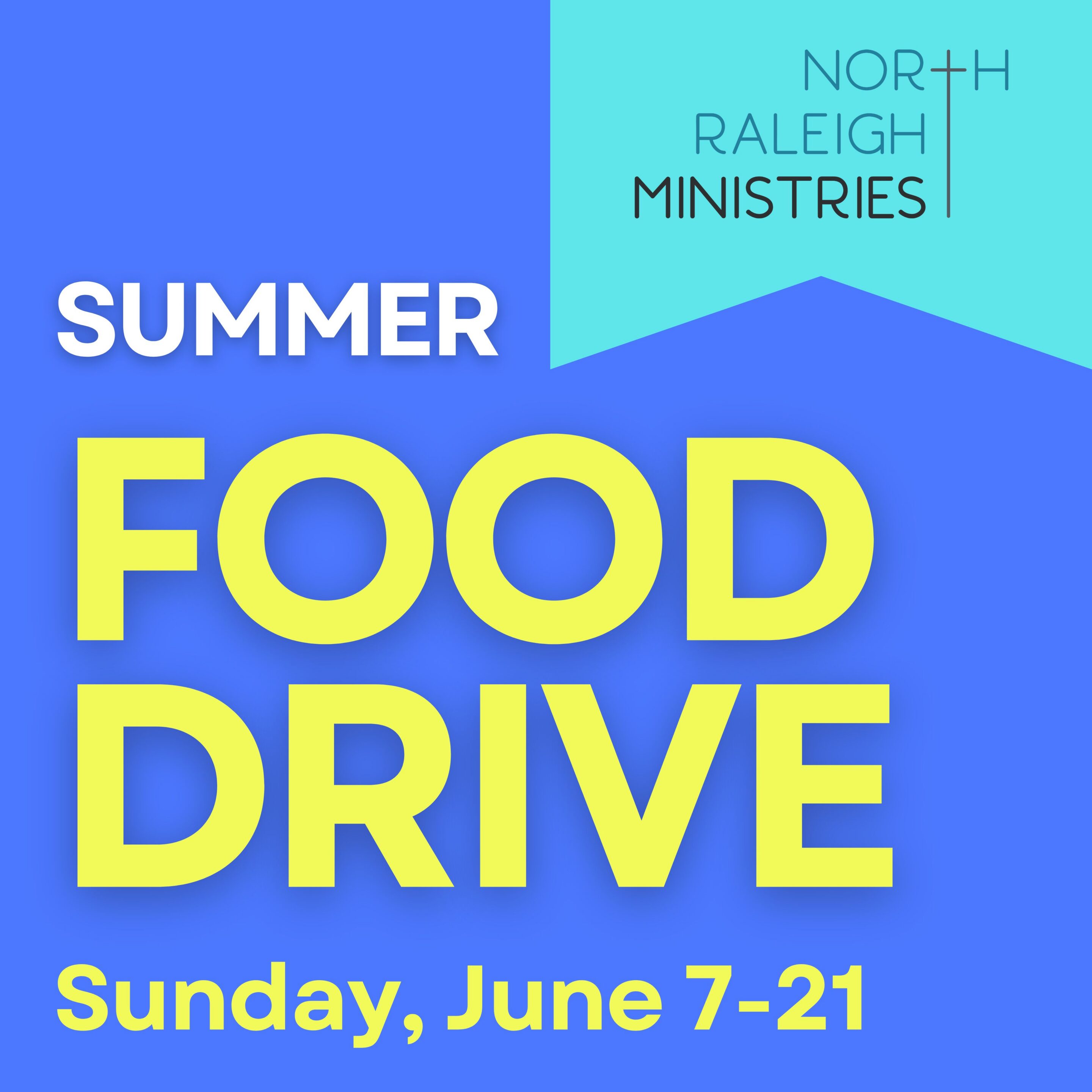 NRM Summer Food Drive