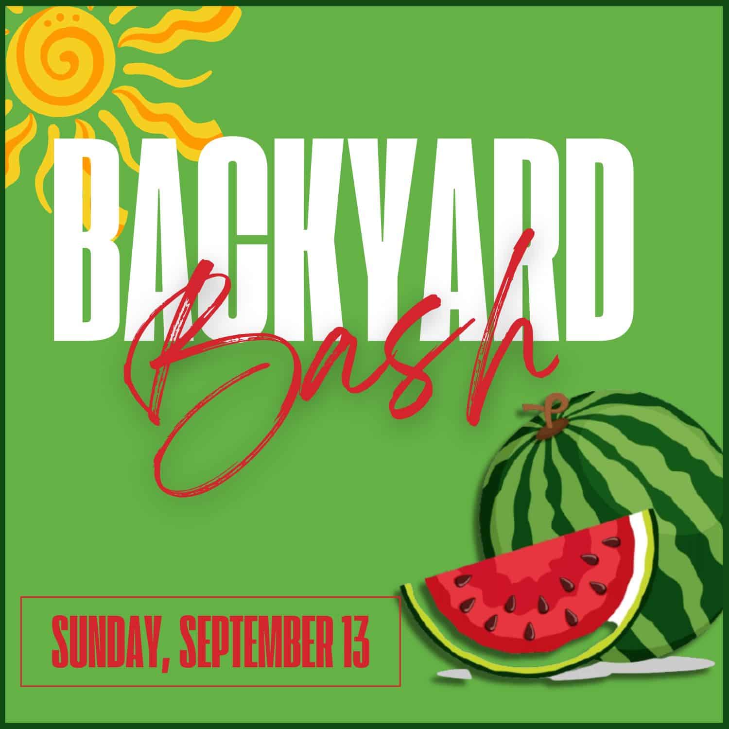 Backyard Bash